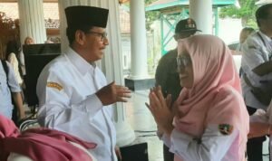 Bupati Rembang, Harno saat acara halal bi halal/rembangkab