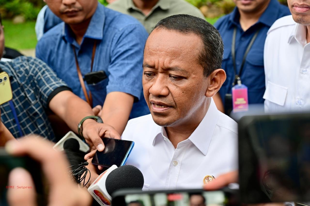 Menteri Energi dan Sumber Daya Mineral (ESDM) Bahlil Lahadalia/setkab