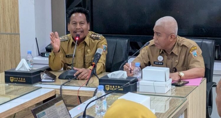 Pemkab Rembang menggelar rapat koordinasi dengan organisasi perangkat daerah (OPD)/rembangkab