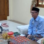Mardila Budi Liadaniastuti saat minta doa restu Bupati Rembang, Harno/rembangkab