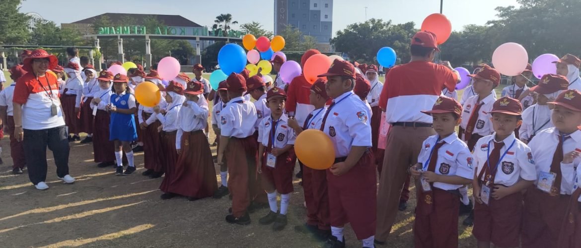 Hari Pertama Sekolah, SD N 4 Kutoharjo Rembang Buka MPLS dengan Cara Unik/Rembangkab