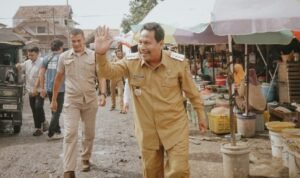Perbaikan Dua Titik Jalan Sekitar Pasar Kota Rembang Ditarget Selesai Juli /rembangkab