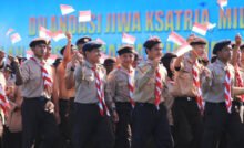 Ilustrasi kegiatan pramuka/istock