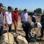Tim Gabungan Tinjau Pemulihan Lahan Bekas Limbah Penyaringan Minyak Sawit di Sluke /rembangkab