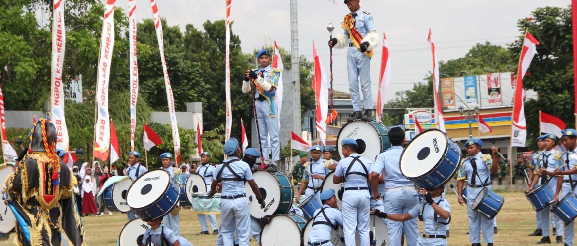 Peringatan HUT ke-80 RI di Rembang Dimeriahkan Penampilan Marching Band /rembangkab Peringatan HUT ke-80 RI di Rembang Dimeriahkan Penampilan Marching Band /rembangkab