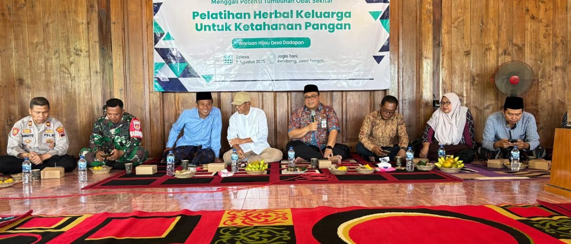 Pelatihan Herbal Keluarga/rembangkab