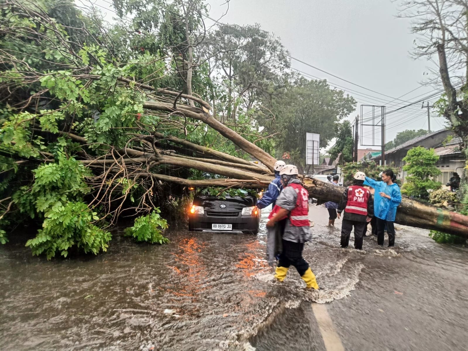Hujan Deras Disertai Angin Kencang Landa Magelang, 17 Rumah Rusak dan Warga Luka-luka/magelangkab Hujan Deras Disertai Angin Kencang Landa Magelang, 17 Rumah Rusak dan Warga Luka-luka/magelangkab