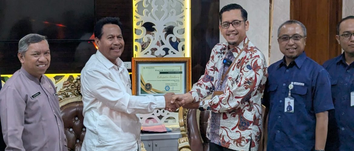 Rembang Kembali Peroleh Capaian UHC Prioritas/rembangkab