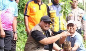 Mitigasi Bencana di Rembang, Penanaman Bibit Pohon Dilakukan di Desa Kuangsan /rembangkab