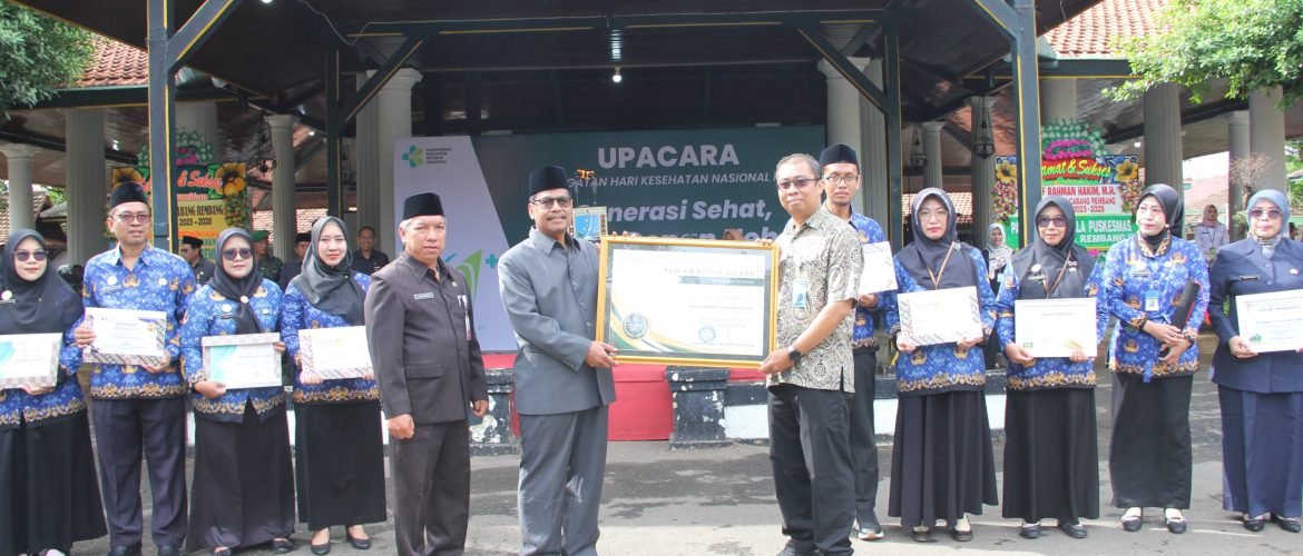 Hari Kesehatan Nasional, Bupati Rembang Bacakan Pesan Menkes/rembangkab