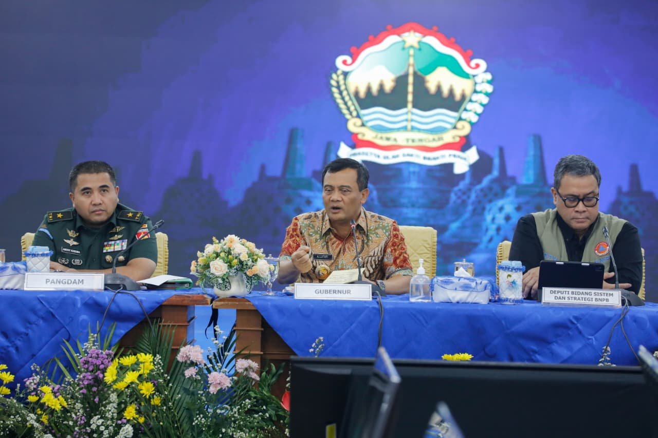 Puncak Musim Hujan Diperkirakan Sampai Desember, Kepala Daerah Diminta Responsif Terhadap Bencana/jatengprov