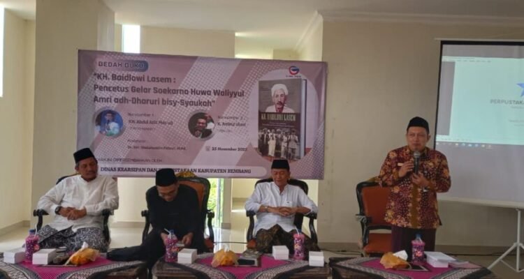 Dinarpus Rembang Gelar Bedah Buku/rembangkab