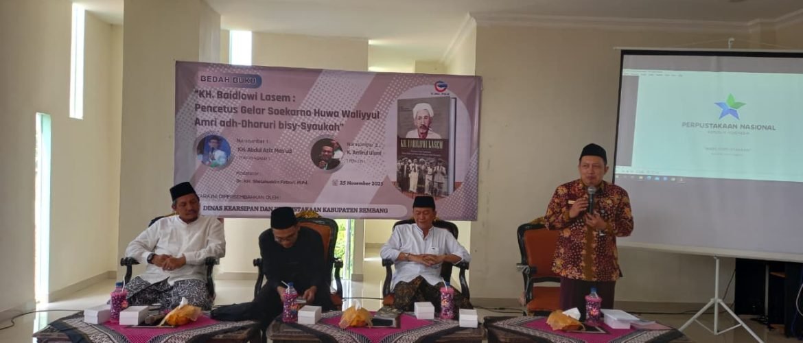 Dinarpus Rembang Gelar Bedah Buku/rembangkab Dinarpus Rembang Gelar Bedah Buku/rembangkab