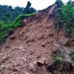 Rainy season landslide zone. Road isolated with landslide area. istockphoto 1165330614 612x612 1 -