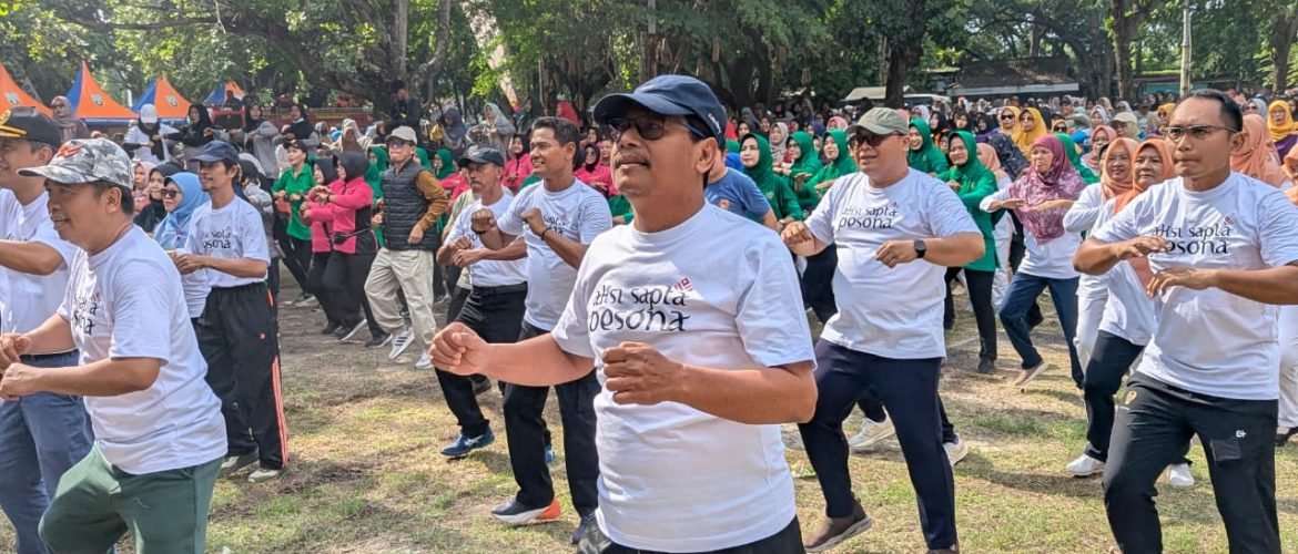 Senam Sehat Rembang Diikuti Ribuan Masyarakat/rembangkab