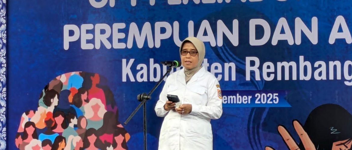 Kepala Dinas Pemberdayaan Perempuan, Perlindungan Anak, Pengendalian Penduduk, dan Keluarga Berencana (DP3AP2KB) Provinsi Jawa Tengah, Dra. Ema Rachmawati /rembangkab