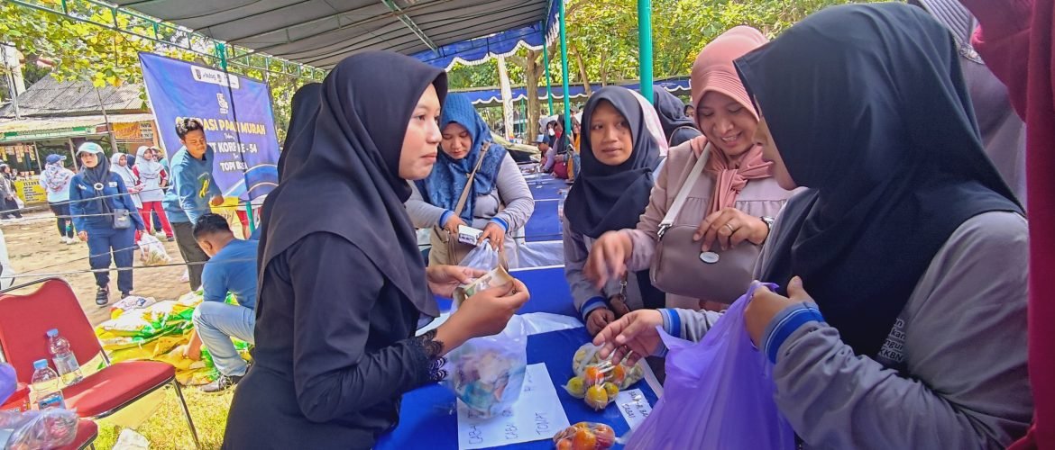 Olahraga Bersama dan Kegiatan Pasar Murah Digelar di Rembang /rembangkab