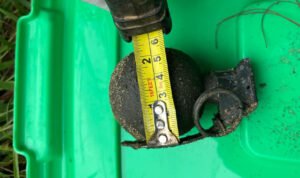 Sebuah Granat Ditemukan di Pelabuhan Desa Tasik Agung Rembang/polres rembang