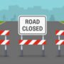 Ilustrasi penutupan jalan/istock