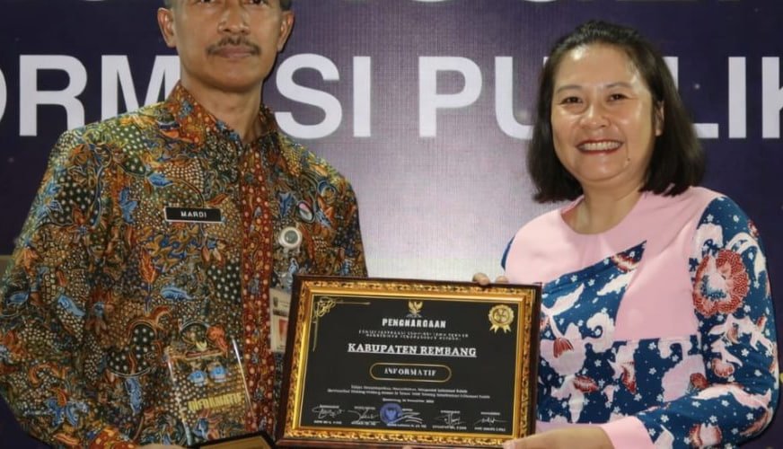 Pemkab Rembang Raih Penghargaan Keterbukaan Informasi Publik/rembangkab Pemkab Rembang Raih Penghargaan Keterbukaan Informasi Publik/rembangkab