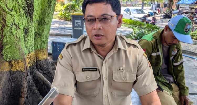 Kepala Bidang Pengendalian Pencemaran dan Kerusakan Lingkungan DLH Rembang, Taufik Darmawan /rembangkab