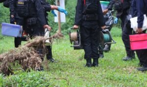 Polres Semarang Musnahkan 2,1 Kilogram Bahan Peledak Hasil Operasi Pekat/Polres Semarang Polres Semarang Musnahkan 2,1 Kilogram Bahan Peledak Hasil Operasi Pekat/Polres Semarang
