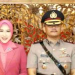 AKBP M Faisal Pratama dan istrinya/polres rembang