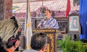 Bupati Rembang Harno dalam pemilihan Ketua KONI Rembang/rembangkab