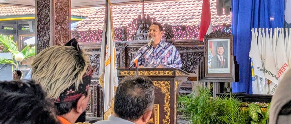 Bupati Rembang Harno dalam pemilihan Ketua KONI Rembang/rembangkab