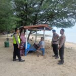 Pengunjung Pantai di Rembang Diimbau Waspada Arus Rip Current /polres Rembang