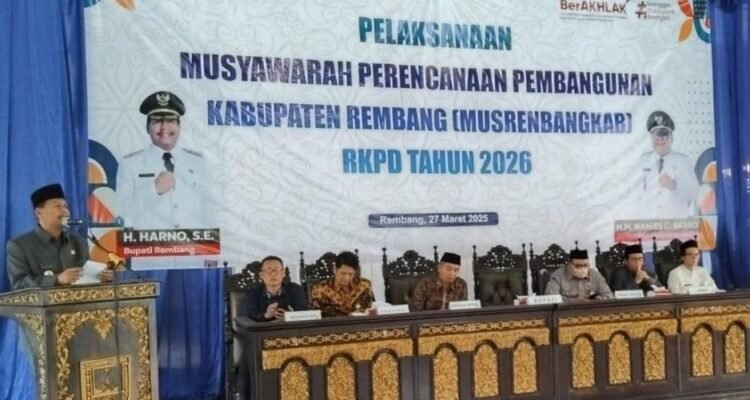 Pemkab Rembang Bakal Gelar Musrenbangkab /rembangkab Pemkab Rembang Bakal Gelar Musrenbangkab /rembangkab