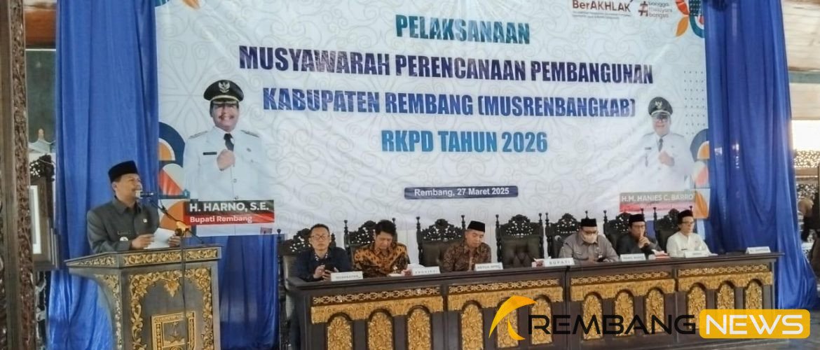 Pemkab Rembang Bakal Gelar Musrenbangkab /rembangkab