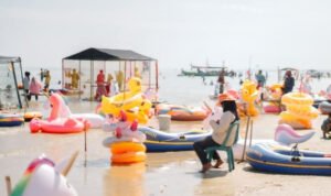 Pengunjung Pantai Karangjahe Rembang Capai 50 Ribu Lebih Selama Lebaran/rembangkab