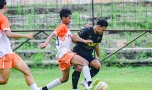 Jelang Popda Jateng, Tim Sepak Bola Rembang Gelar Laga Uji Coba /rembangkab