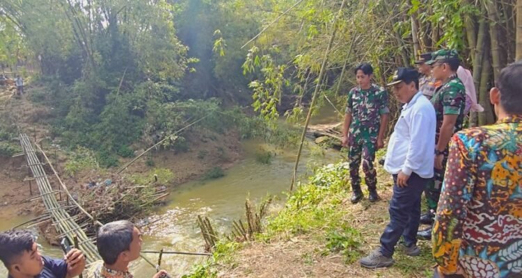 Jembatan Gantung Bakal Dibangun di Dusun Kandangsapi Rembang/rembangkab