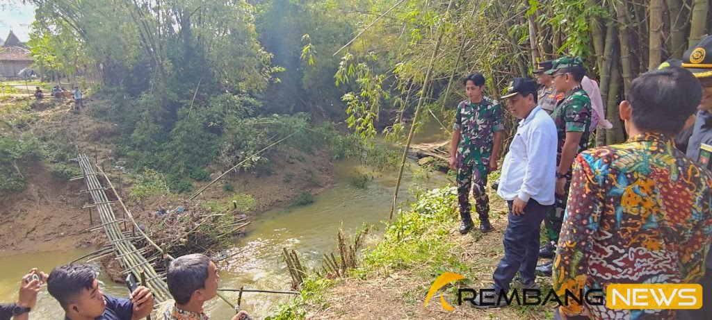 Jembatan Gantung Bakal Dibangun di Dusun Kandangsapi Rembang/rembangkab
