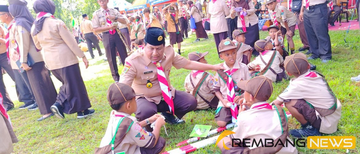 Pesta Siaga se-Kwartir Cabang Rembang Digelar di Sulang Rembang/rembangkab