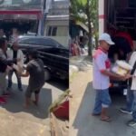 Mas Suhartono Bagi-bagi Sembako di Pati/rembangnews