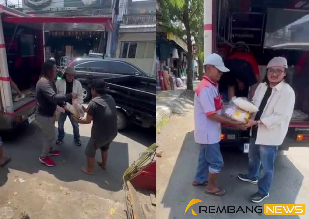 Mas Suhartono Bagi-bagi Sembako di Pati/rembangnews Mas Suhartono Bagi-bagi Sembako di Pati/rembangnews