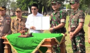 Pembangunan Jembatan hingga Jalan di Desa Waru Terlaksana Lewat Program TMMD /rembangkab
