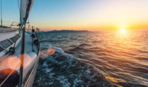 Ilustrasi kapal di Selat Hormuz/istock Ilustrasi kapal di Selat Hormuz/istock
