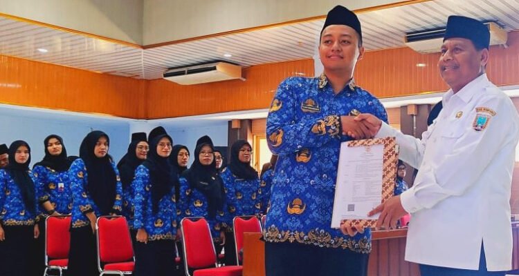Bupati Rembang Lantik 76 CPNS Rembang/rembangkab