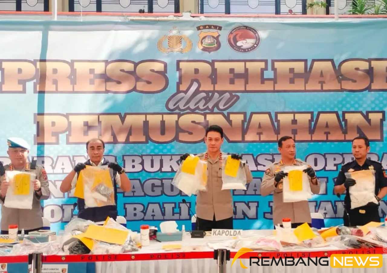 111 Kasus Narkoba di Bali Berhasil Diungkap, Nilai Barang Bukti Capai Rp13 Miliar/humas polri