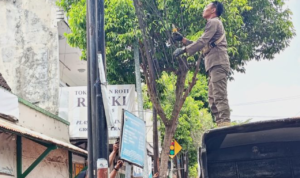 Pemkab Rembang Tertibkan Kabel Jaringan yang Semrawut/rembangkab Pemkab Rembang Tertibkan Kabel Jaringan yang Semrawut/rembangkab