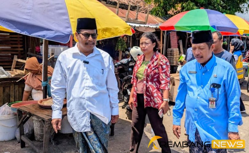 Progres Relokasi Pedagang Pasar Rembang, Pemkab Fokus Siapkan Los Pedagang Progres Relokasi Pedagang Pasar Rembang, Pemkab Fokus Siapkan Los Pedagang