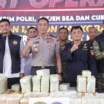 Kasus Penyelundupan Narkoba Lewat Kapal Berhasil Diungkap/humas polri