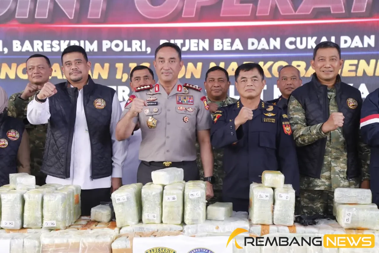 Kasus Penyelundupan Narkoba Lewat Kapal Berhasil Diungkap/humas polri