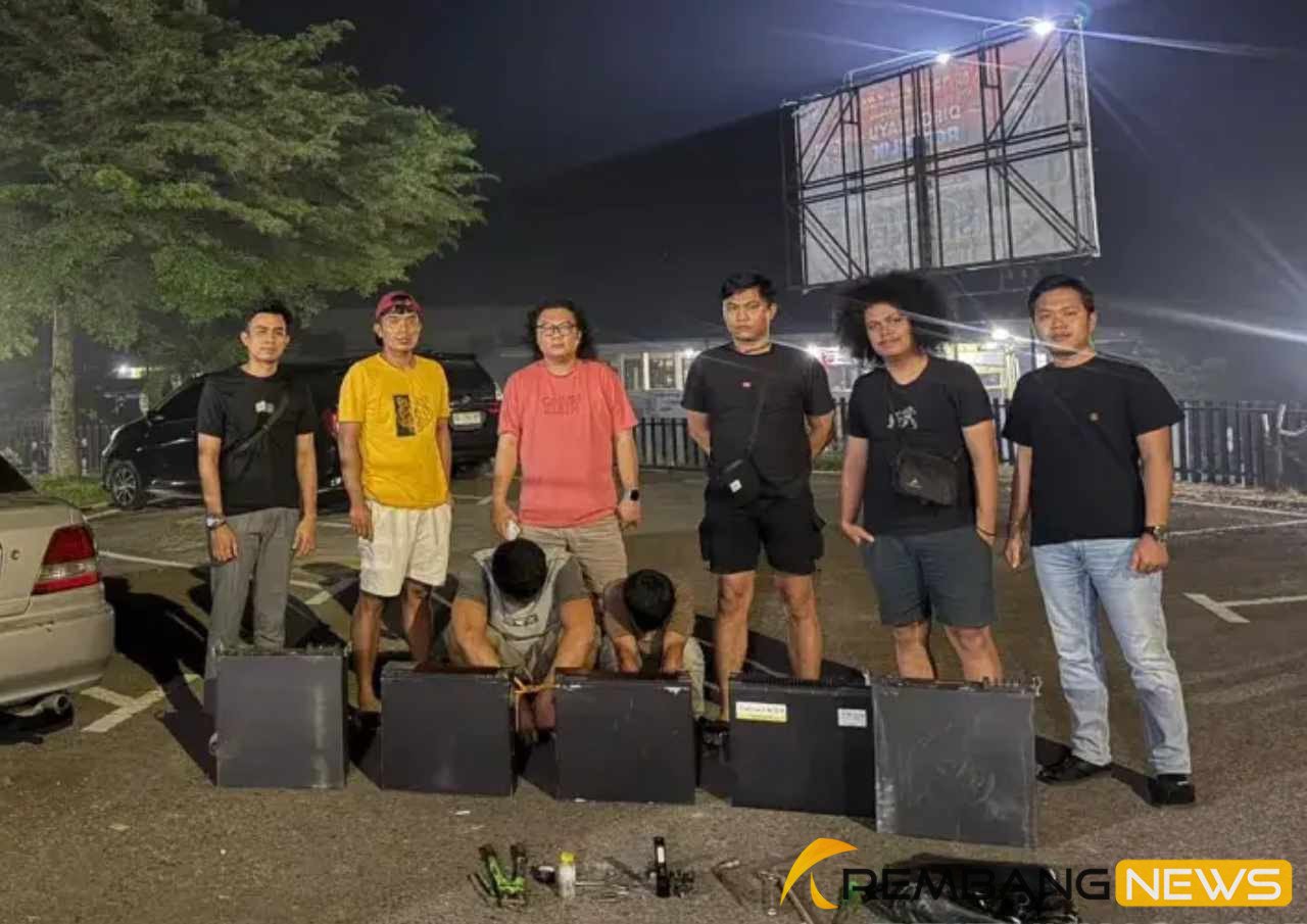 Pencurian Aki Tower Telekomunikasi di Sumbar, Dua Orang Diamankan/humas polri Pencurian Aki Tower Telekomunikasi di Sumbar, Dua Orang Diamankan/humas polri