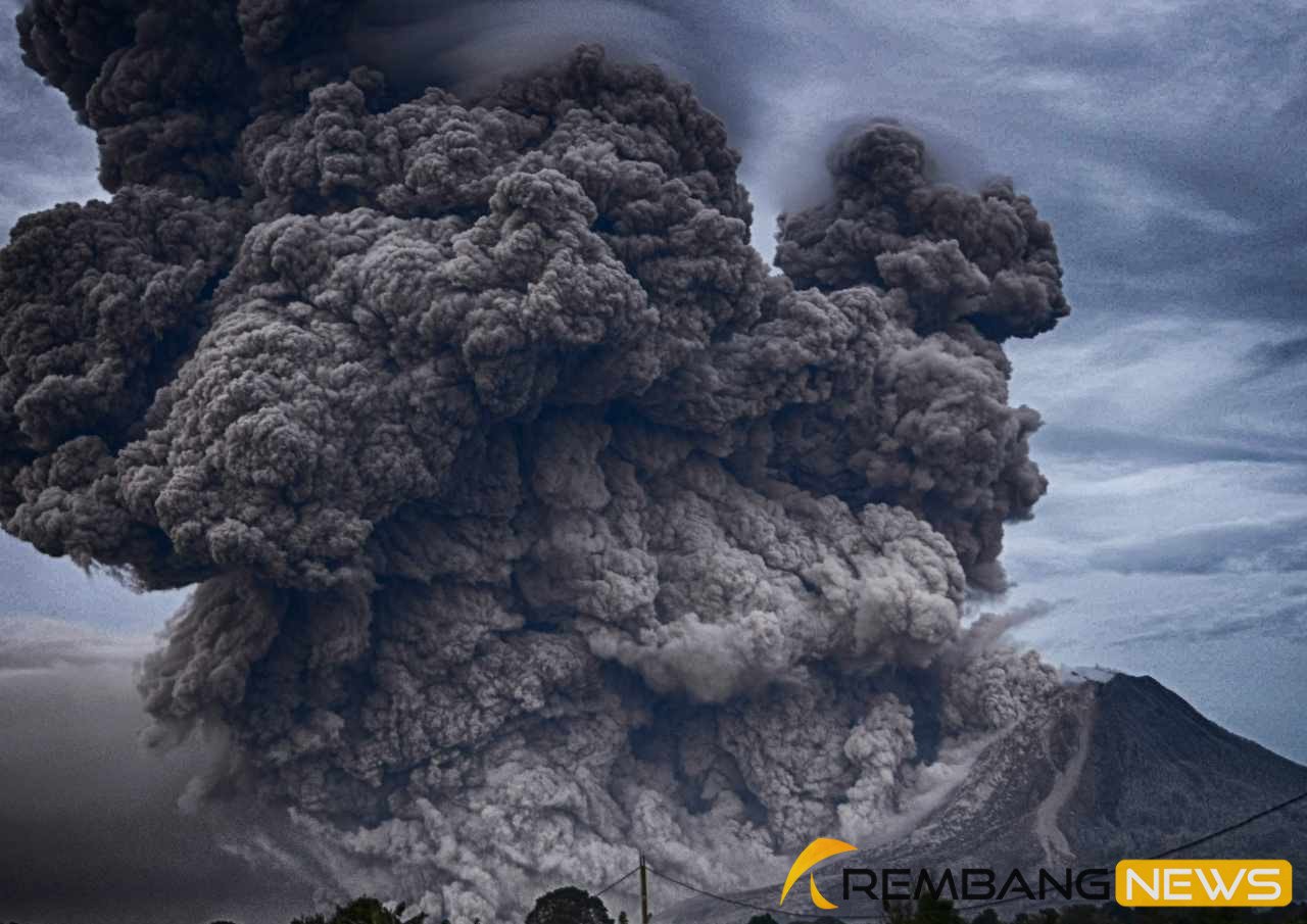 ilustrasi gunung erupsi/unsplash